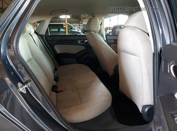 2HGFE2F26NH518683 2022 HONDA CIVIC Black Vista de los asientos traseros