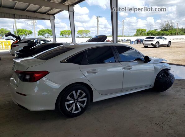2HGFE2F26NH523110 2022 HONDA CIVIC White Հետևի աջ