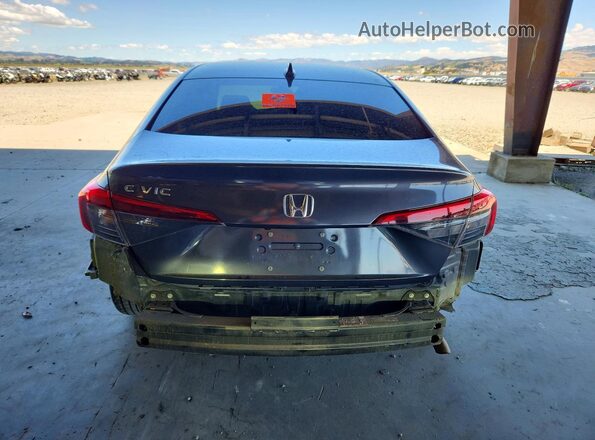 2HGFE2F26NH526265 2022 HONDA CIVIC Gray Vista trasera