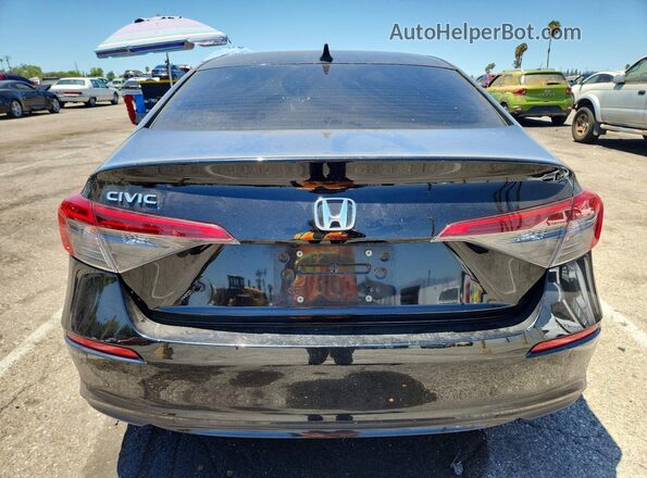 2HGFE2F26NH573439 2022 HONDA CIVIC Black Rear view