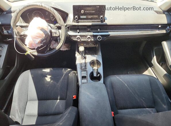 2HGFE2F26NH573439 2022 HONDA CIVIC Black Dashboard view
