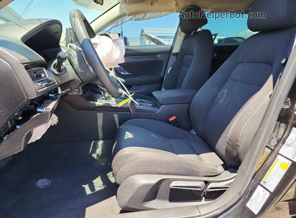 2HGFE2F26NH573439 2022 HONDA CIVIC Black Front interior view