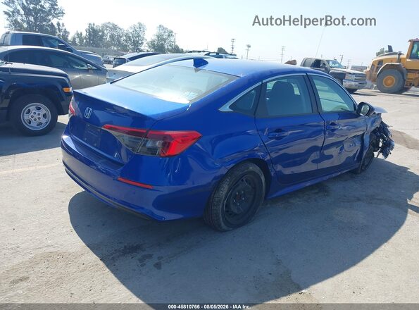 2HGFE2F26PH565604 2023 HONDA CIVIC Blue Rear right