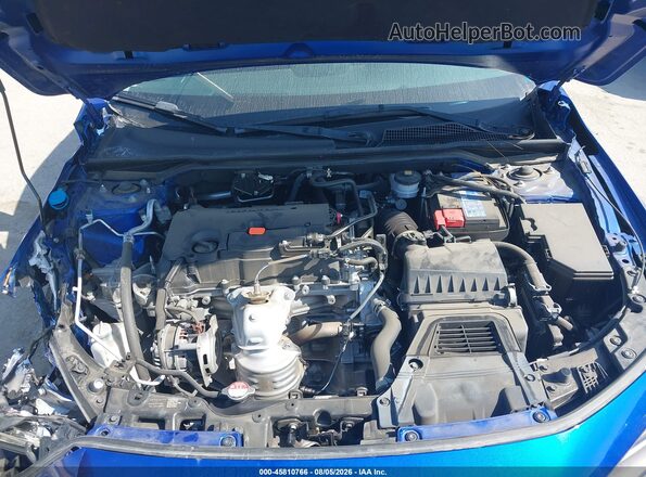 2HGFE2F26PH565604 2023 HONDA CIVIC Blue Rear view