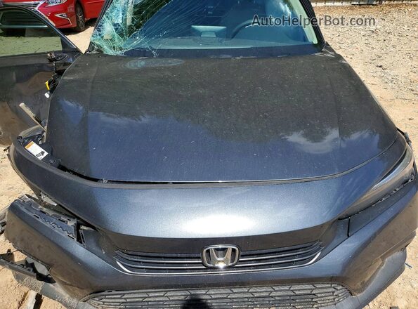 2HGFE2F26PH569930 2023 HONDA CIVIC Gray Widok wnętrza z tyłu