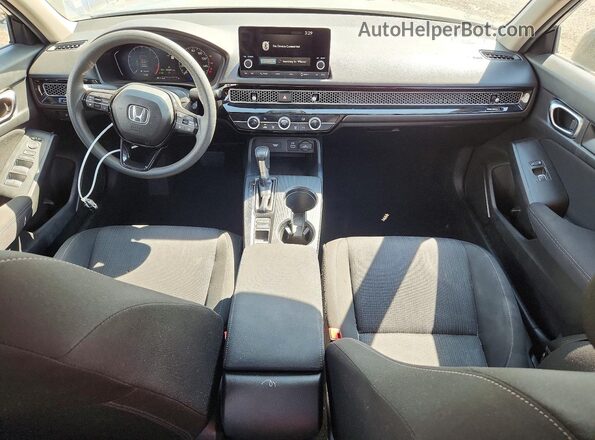 2HGFE2F26RH512243 2024 HONDA CIVIC Серый Вид панели приборов