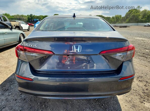 2HGFE2F26RH512243 2024 HONDA CIVIC Серый Вид сзади