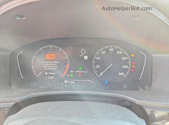 2HGFE2F26RH512243 2024 HONDA CIVIC Серый Вид щитка приборов