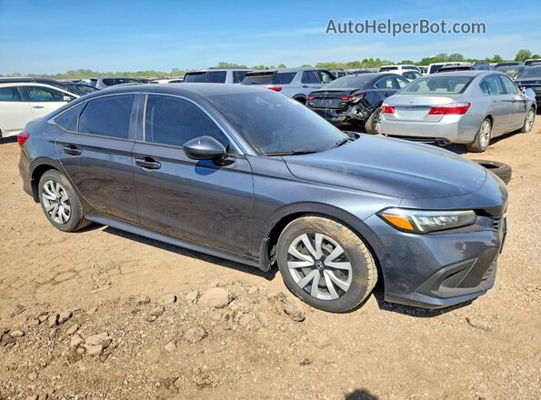 2HGFE2F26RH545176 2024 HONDA CIVIC Gray Przód prawy
