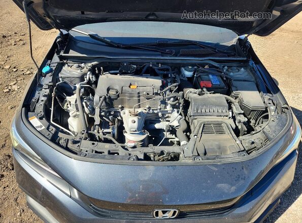 2HGFE2F26RH545176 2024 HONDA CIVIC Gray Widok wnętrza z tyłu