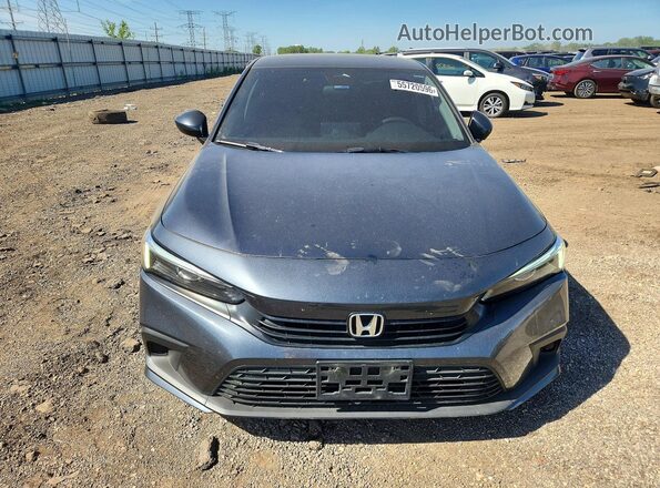 2HGFE2F26RH545176 2024 HONDA CIVIC Gray Widok z przodu