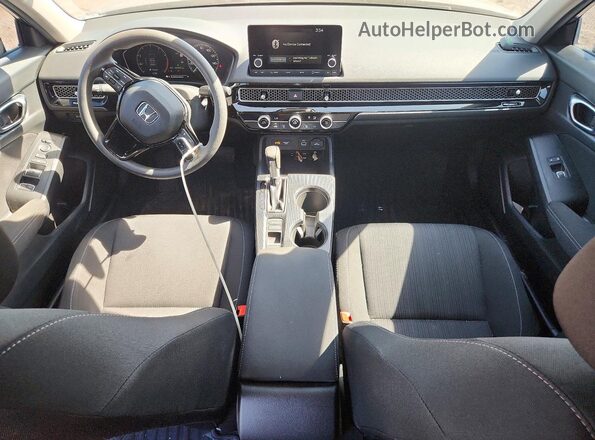2HGFE2F26RH545176 2024 HONDA CIVIC Gray Widok deski rozdzielczej