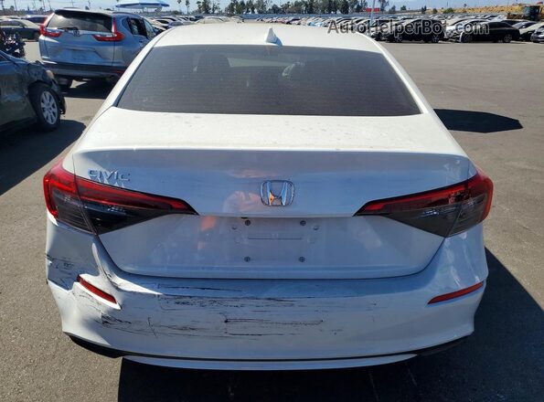 2HGFE2F26RH583751 2024 HONDA CIVIC White Widok z tyłu
