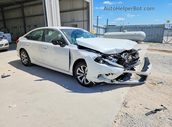 2HGFE2F26RH586682 2024 HONDA CIVIC White Delantero derecho
