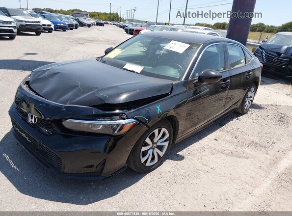 2HGFE2F26SH602465 2025 HONDA CIVIC Черный Передняя левая четверть