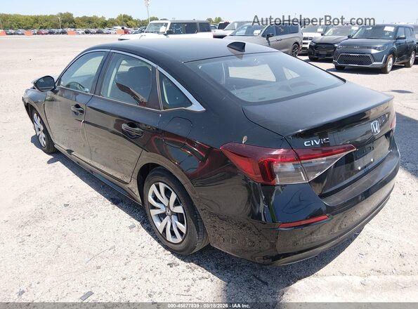 2HGFE2F26SH602465 2025 HONDA CIVIC Черный Задняя левая четверть
