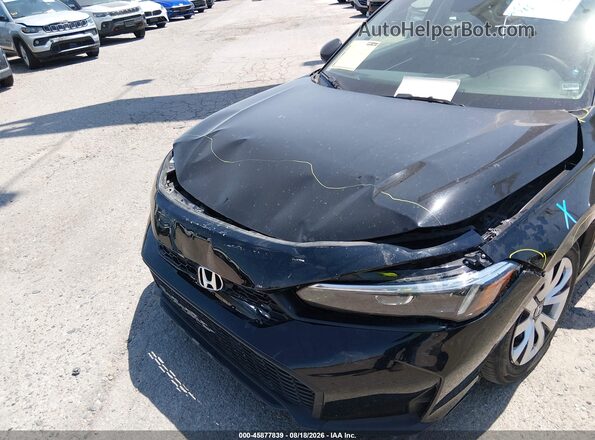 2HGFE2F26SH602465 2025 HONDA CIVIC Черный Вид спереди