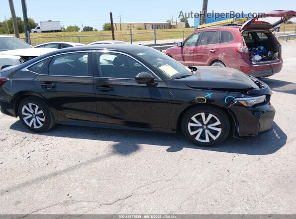 2HGFE2F26SH602465 2025 HONDA CIVIC Черный Вид задней части салона