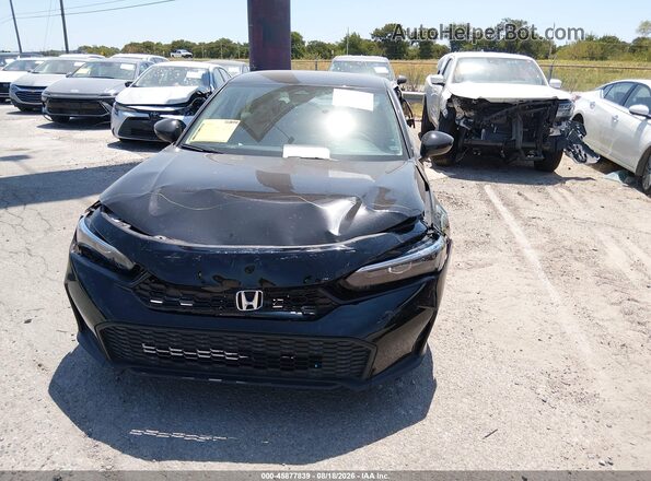 2HGFE2F26SH602465 2025 HONDA CIVIC Черный Вид щитка приборов