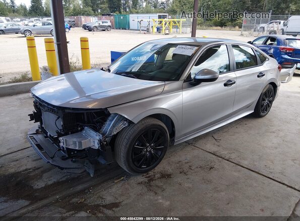 2HGFE2F26TH561157 2026 HONDA CIVIC Серебряный Передняя левая четверть