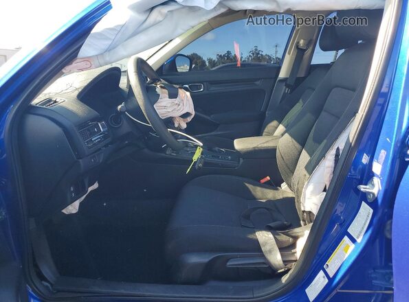 2HGFE2F27NH528736 2022 HONDA CIVIC Blue Front interior view