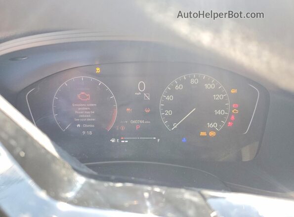 2HGFE2F27NH528736 2022 HONDA CIVIC Blue Instrument cluster view