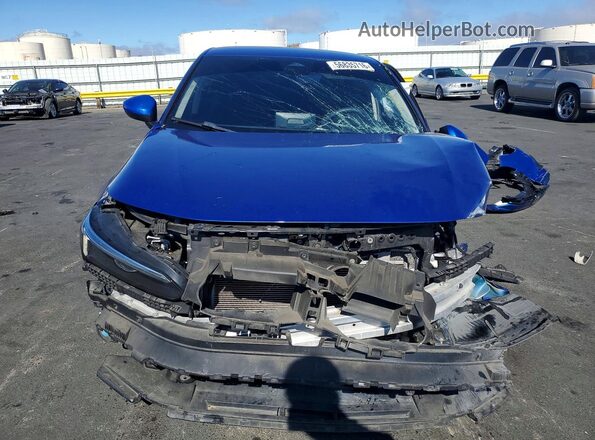 2HGFE2F27NH528736 2022 HONDA CIVIC Blue Front view