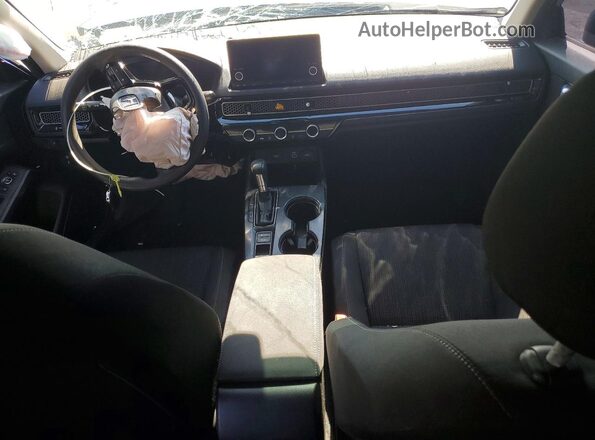 2HGFE2F27NH528736 2022 HONDA CIVIC Blue Dashboard view