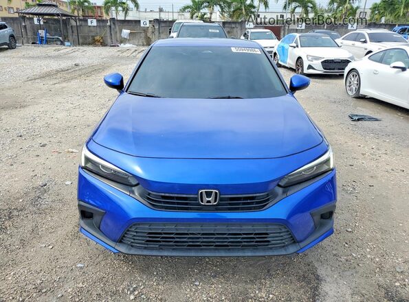 2HGFE2F27PH542445 2023 HONDA CIVIC Blue წინა ხედი