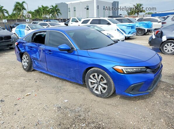 2HGFE2F27PH542445 2023 HONDA CIVIC Blue წინა მარჯვენა