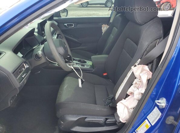 2HGFE2F27PH542445 2023 HONDA CIVIC Blue წინა სალონის ხედი