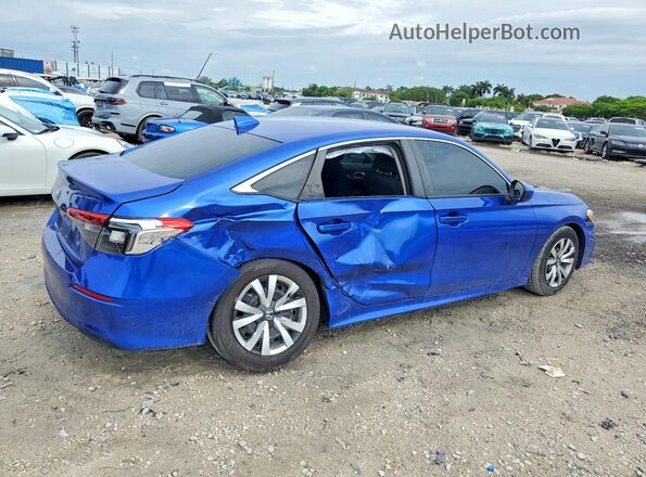 2HGFE2F27PH542445 2023 HONDA CIVIC Blue უკანა მარჯვენა