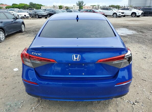 2HGFE2F27PH542445 2023 HONDA CIVIC Blue უკანა ხედი