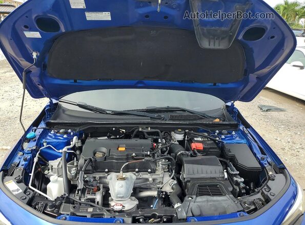 2HGFE2F27PH542445 2023 HONDA CIVIC Blue უკანა სალონის ხედი