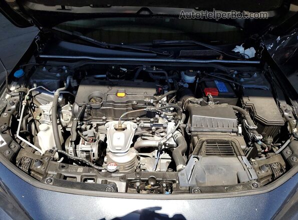 2HGFE2F27RH588764 2024 HONDA CIVIC Blue Vista interior trasera