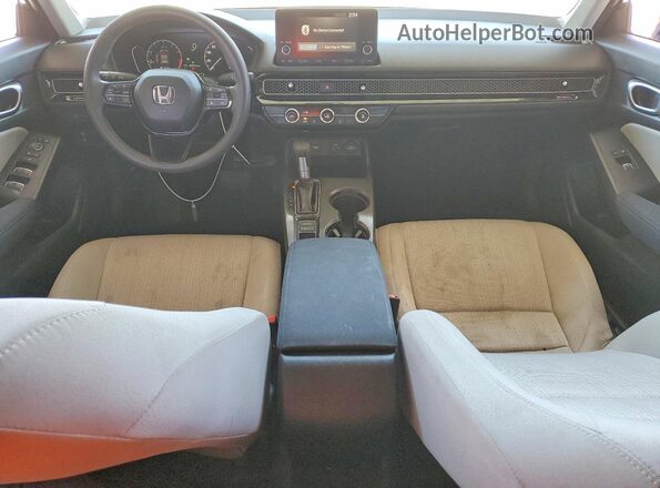 2HGFE2F27RH588764 2024 HONDA CIVIC Blue Vista del salpicadero