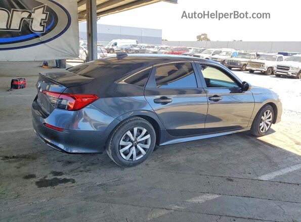 2HGFE2F27RH588764 2024 HONDA CIVIC Blue Trasero derecho