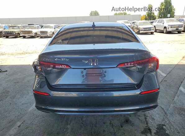 2HGFE2F27RH588764 2024 HONDA CIVIC Blue Vista trasera