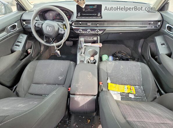 2HGFE2F27SH536752 2025 HONDA CIVIC Gray Առջևի վահանակի տեսք