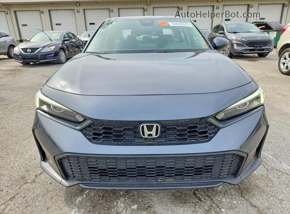 2HGFE2F27SH536752 2025 HONDA CIVIC Gray Դիմացի տեսք