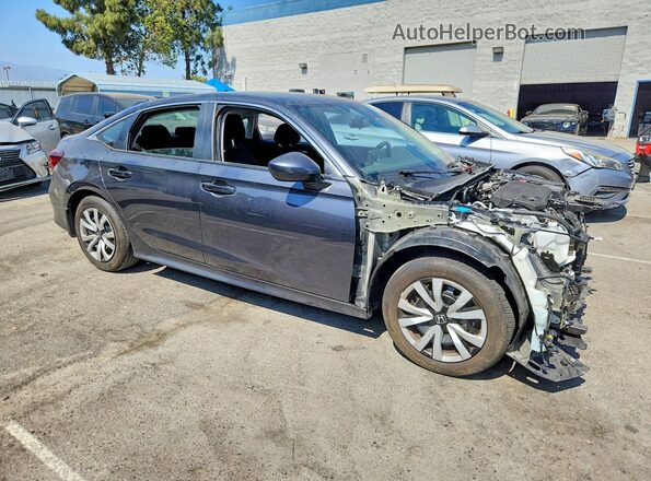 2HGFE2F27SH545113 2025 HONDA CIVIC Gray Передня права чверть