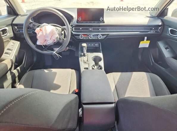 2HGFE2F27TH536459 2026 HONDA CIVIC Gray Առջևի վահանակի տեսք