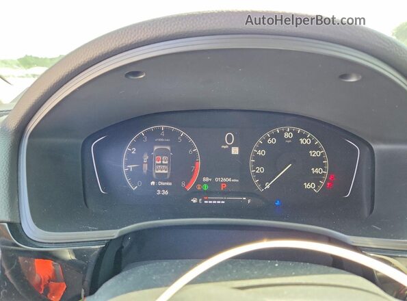 2HGFE2F27TH536459 2026 HONDA CIVIC Gray Սարքավորումների վահանակի տեսք