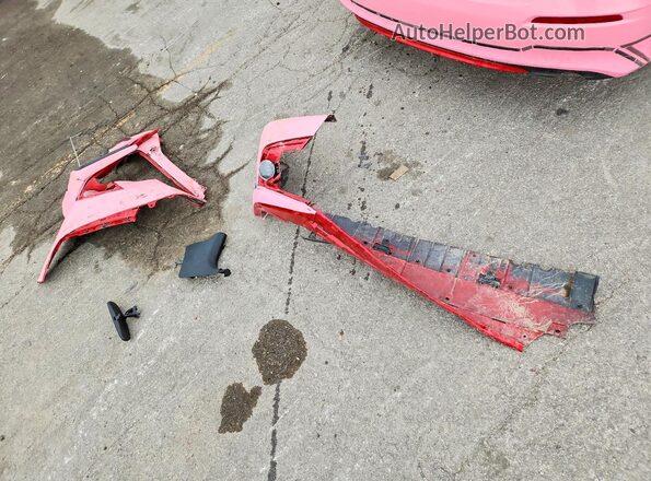 2HGFE2F28NH520290 2022 HONDA CIVIC Red Engine compartment view