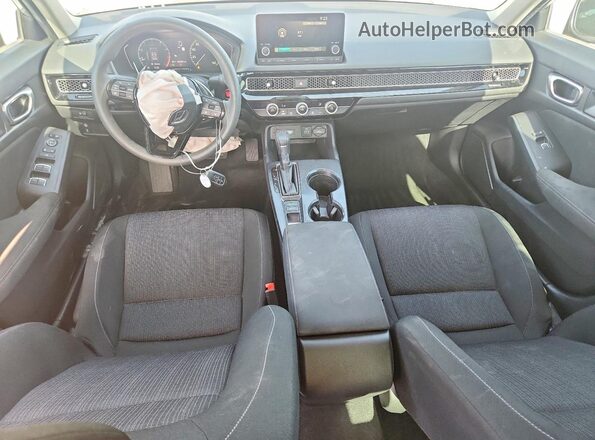 2HGFE2F28NH587584 2022 HONDA CIVIC Silver Dashboard view
