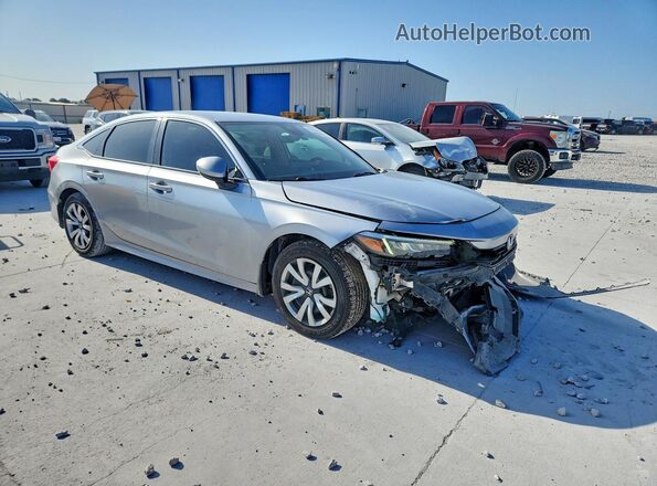 2HGFE2F28NH587584 2022 HONDA CIVIC Silver Front right