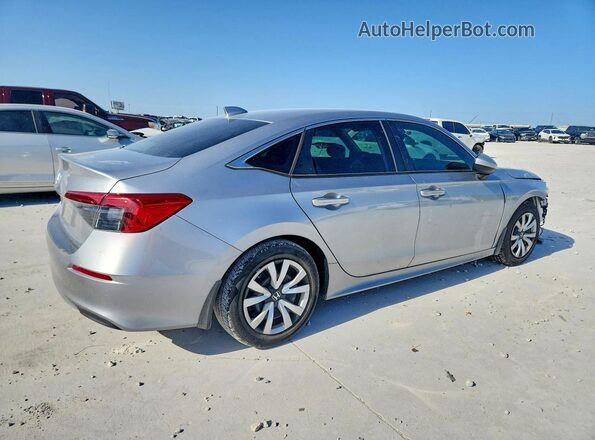 2HGFE2F28NH587584 2022 HONDA CIVIC Silver Rear right