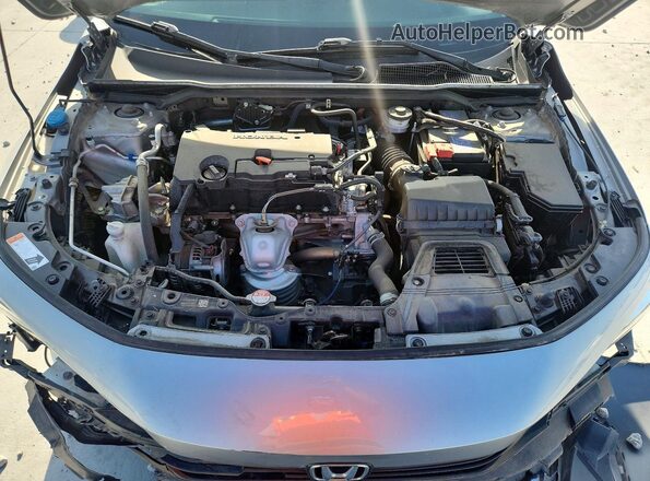 2HGFE2F28NH587584 2022 HONDA CIVIC Silver Rear interior view