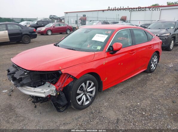 2HGFE2F28PH539215 2023 HONDA CIVIC Red Front left