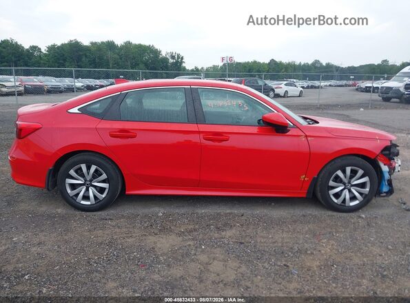 2HGFE2F28PH539215 2023 HONDA CIVIC Red 360 interior view